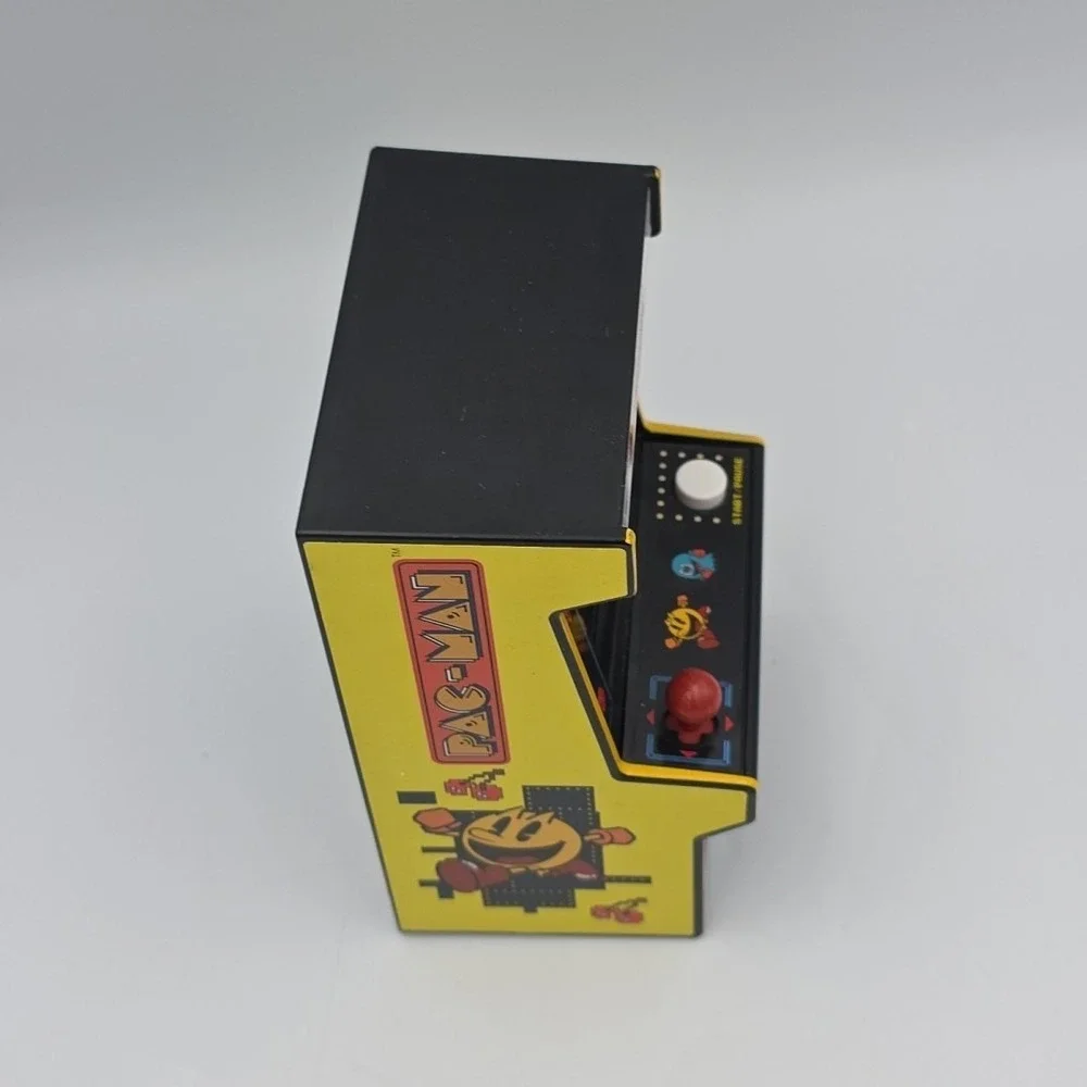 Pac-Man Mini Hand Held Arcade Game Bandai Namco Tested & Works